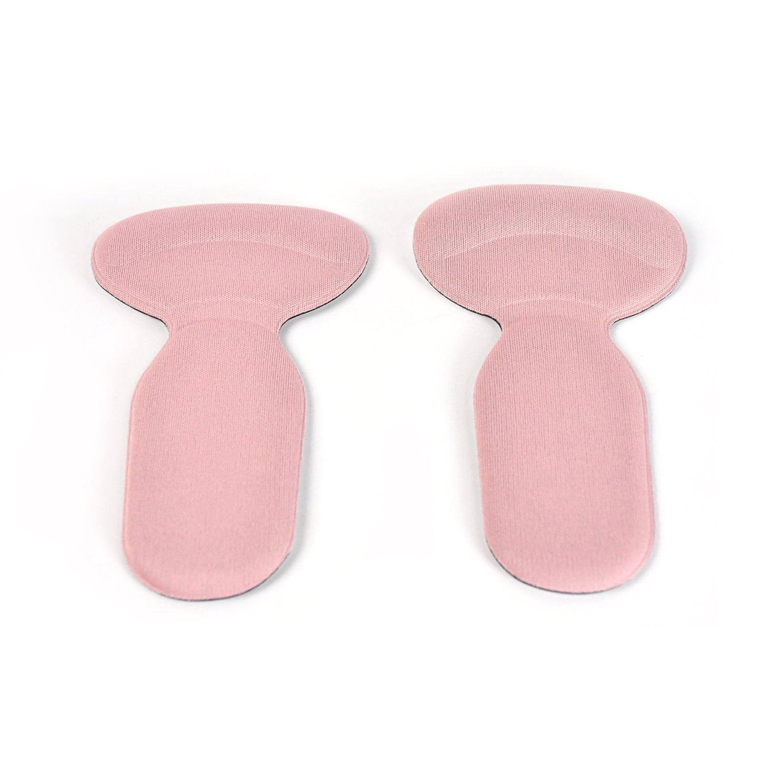 Wukusy 2-in-1 T-shaped silicone self-adhesive shoe heel pads insoles, pair, designed for comfort and heel support.