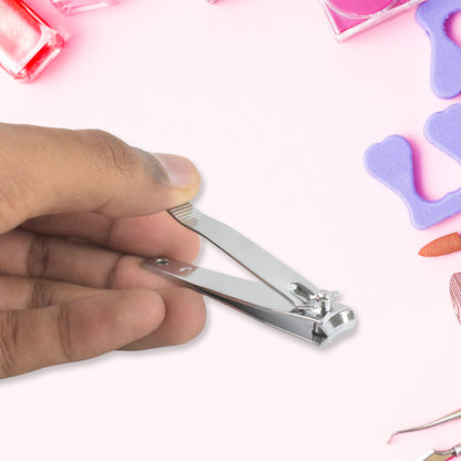 Wukusy 5-in-1 pedicure tool with foot scrubber, foot file, and nail cutter for foot care and grooming.