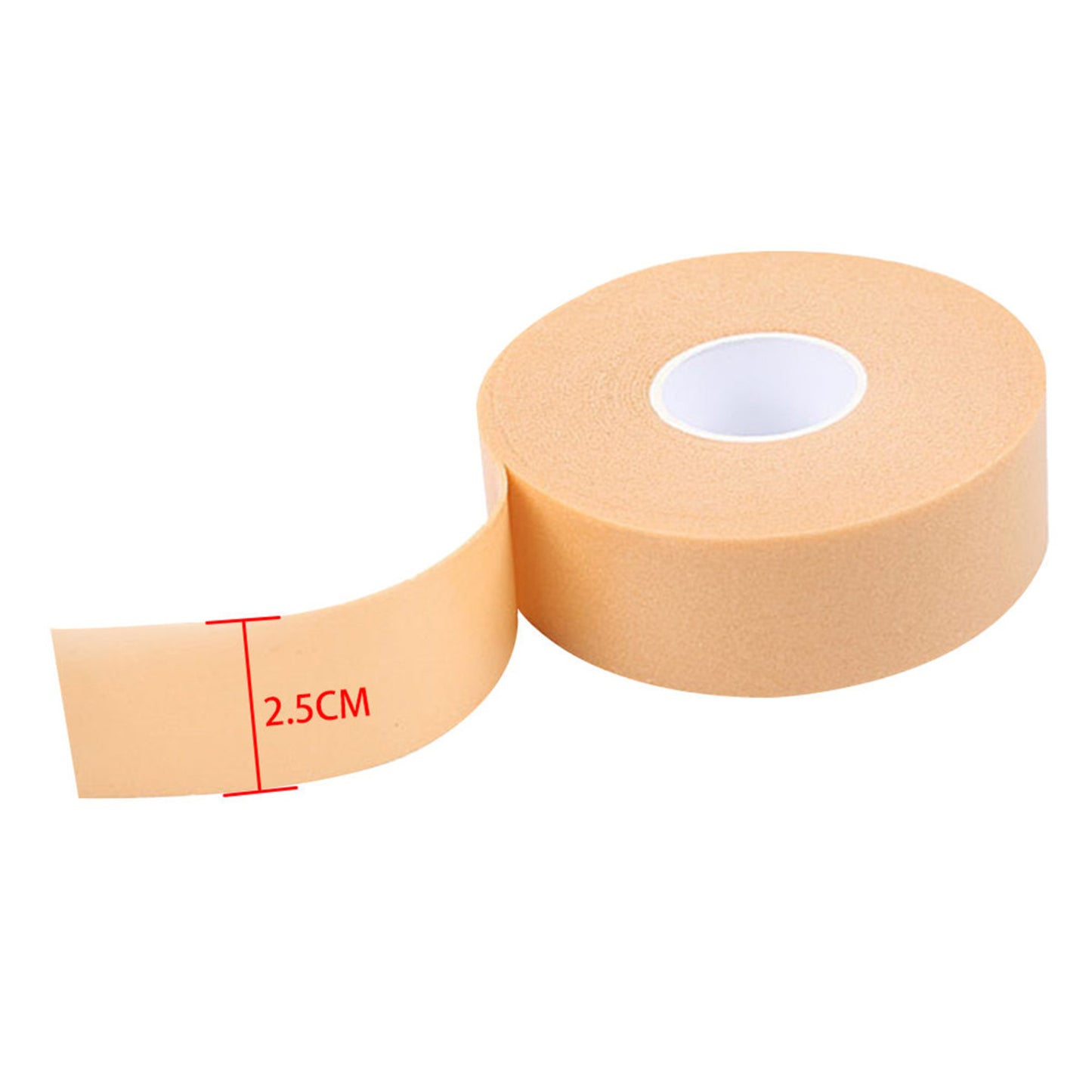 Wukusy anti-wear foam cotton heel sticker tape patch for blisters, waterproof first aid blister plaster for foot care and pedicure.