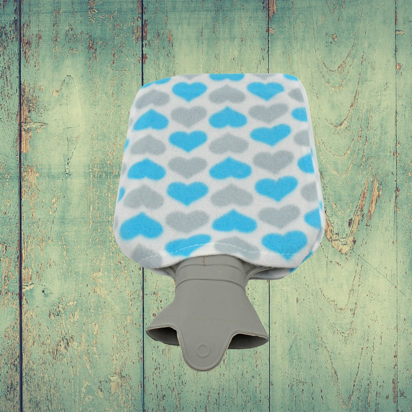 Wukusy hot water bag with cover for pain relief, neck, shoulder, hand, foot warmer, menstrual cramps, hot and cold therapy.