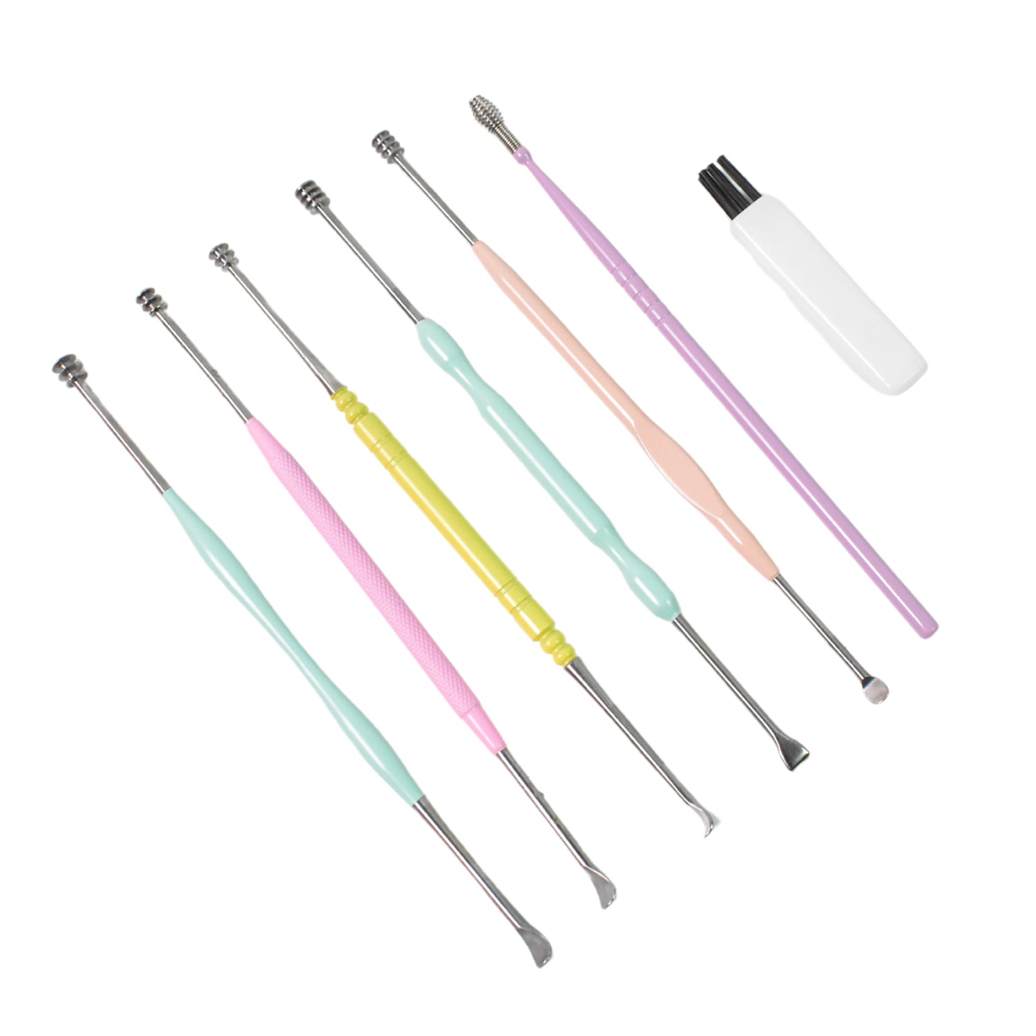Wukusy 7-piece earwax removal kit with ear cleansing tools for safe, effective ear hygiene and ear care.
