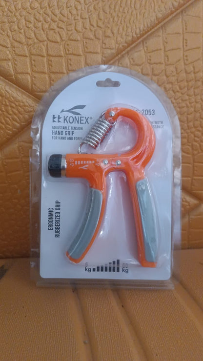 Wukusy adjustable hand grip strengthener with 5kg to 60kg resistance for hand and forearm exercise, health care device