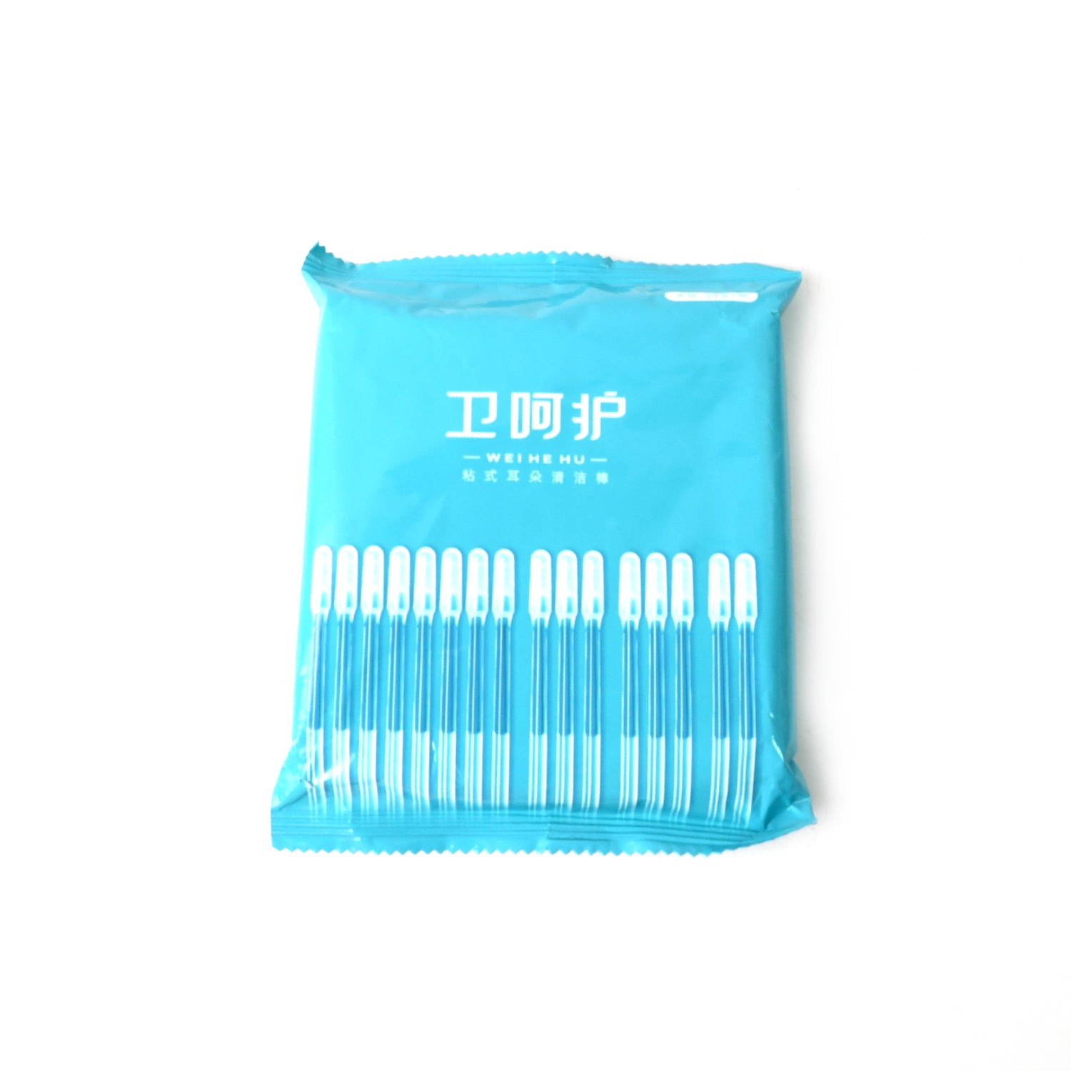 Wukusy reusable silicone ear wax cleaner sticks, 12-piece health care kit for safe and effective ear wax removal.