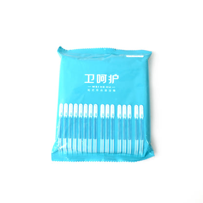 Wukusy reusable silicone ear wax cleaner sticks, 12-piece health care kit for safe and effective ear wax removal.