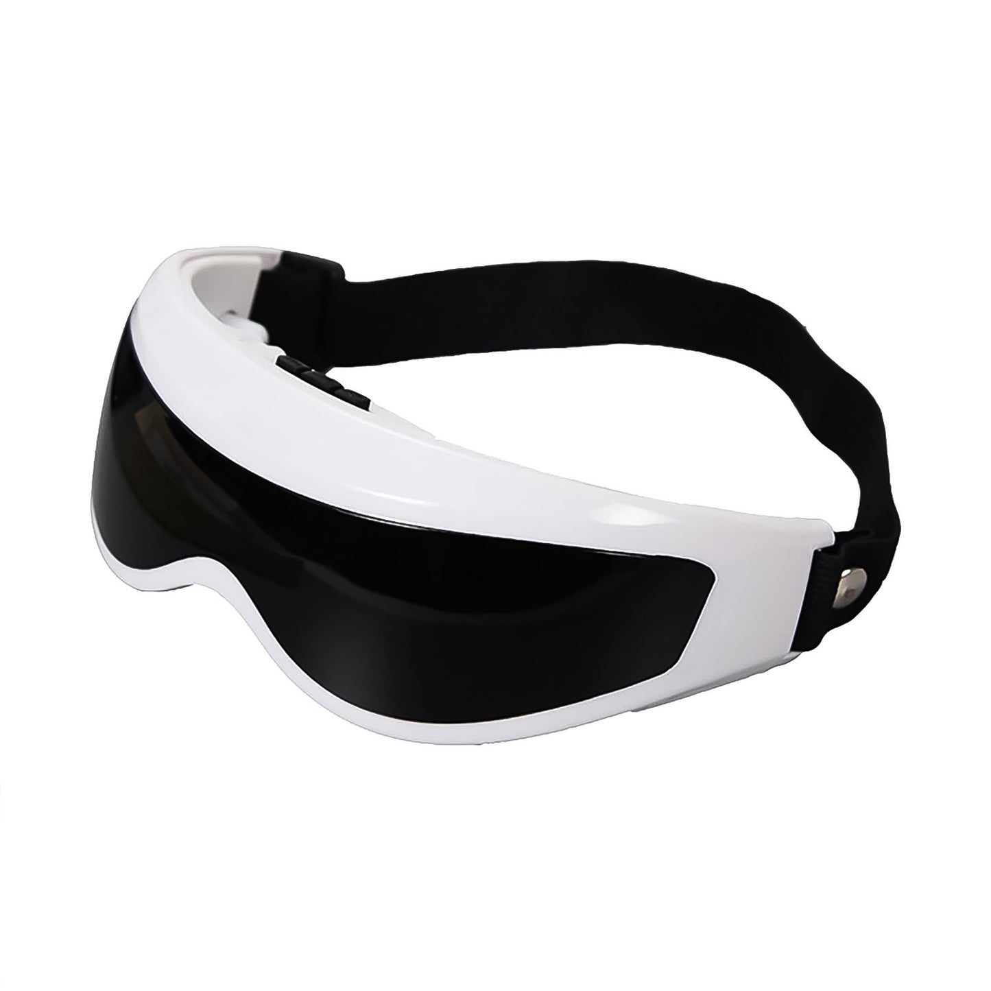 Wukusy electric eye massager with adjustable elastic band, designed for soothing eye care and relaxation.