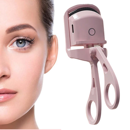 Wukusy electric heated eyelash curlers for easy, safe eyelash curling, designed for effective beauty enhancement.