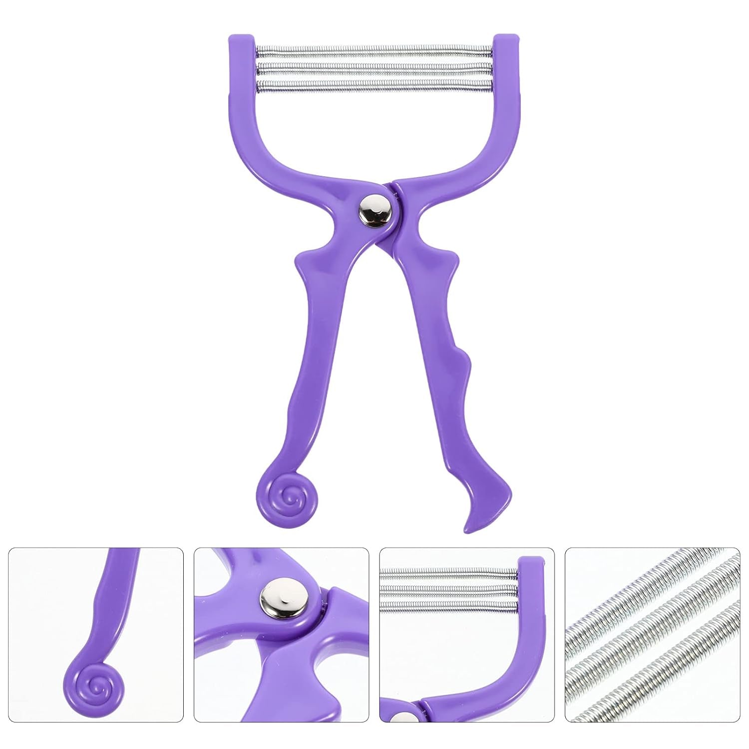 Wukusy facial hair remover depilator threading tool for precise hair removal on face, health care beauty device.