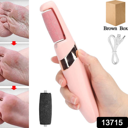 Wukusy Flewless Pedi electronic pedicure tool in a set, designed for smooth, healthy feet with a sleek health care device.
