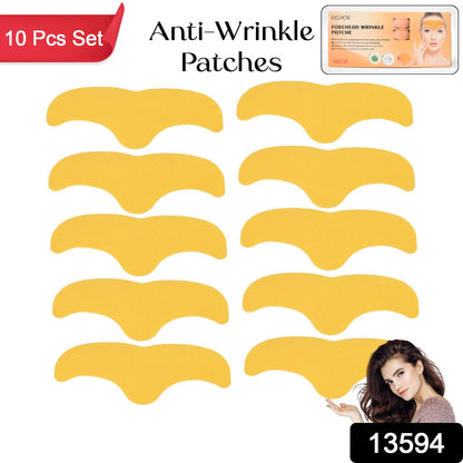 Wukusy forehead wrinkle patches set of 10 face wrinkle patches for skincare and wrinkle reduction.