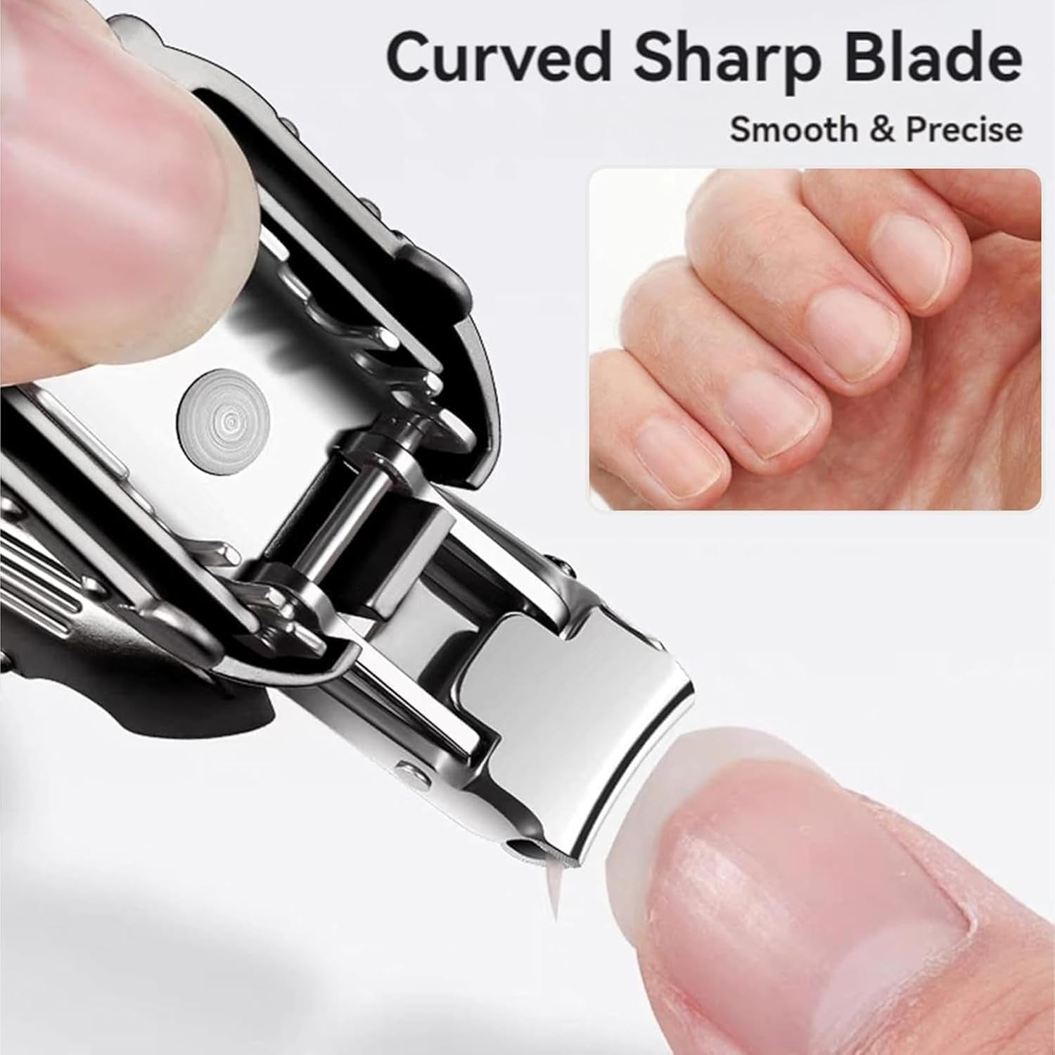 Multicolor Wukusy keychain nail clipper, small and portable nail cutter for convenient personal care.