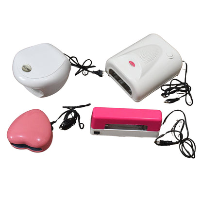 Wukusy LED UV nail dryer lamp for gel nail polish curing, with a mix design, compact and suitable for professional or home use