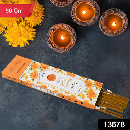 Wukusy Marie Gold premium incense sticks for home and office, providing a soothing health care aroma.