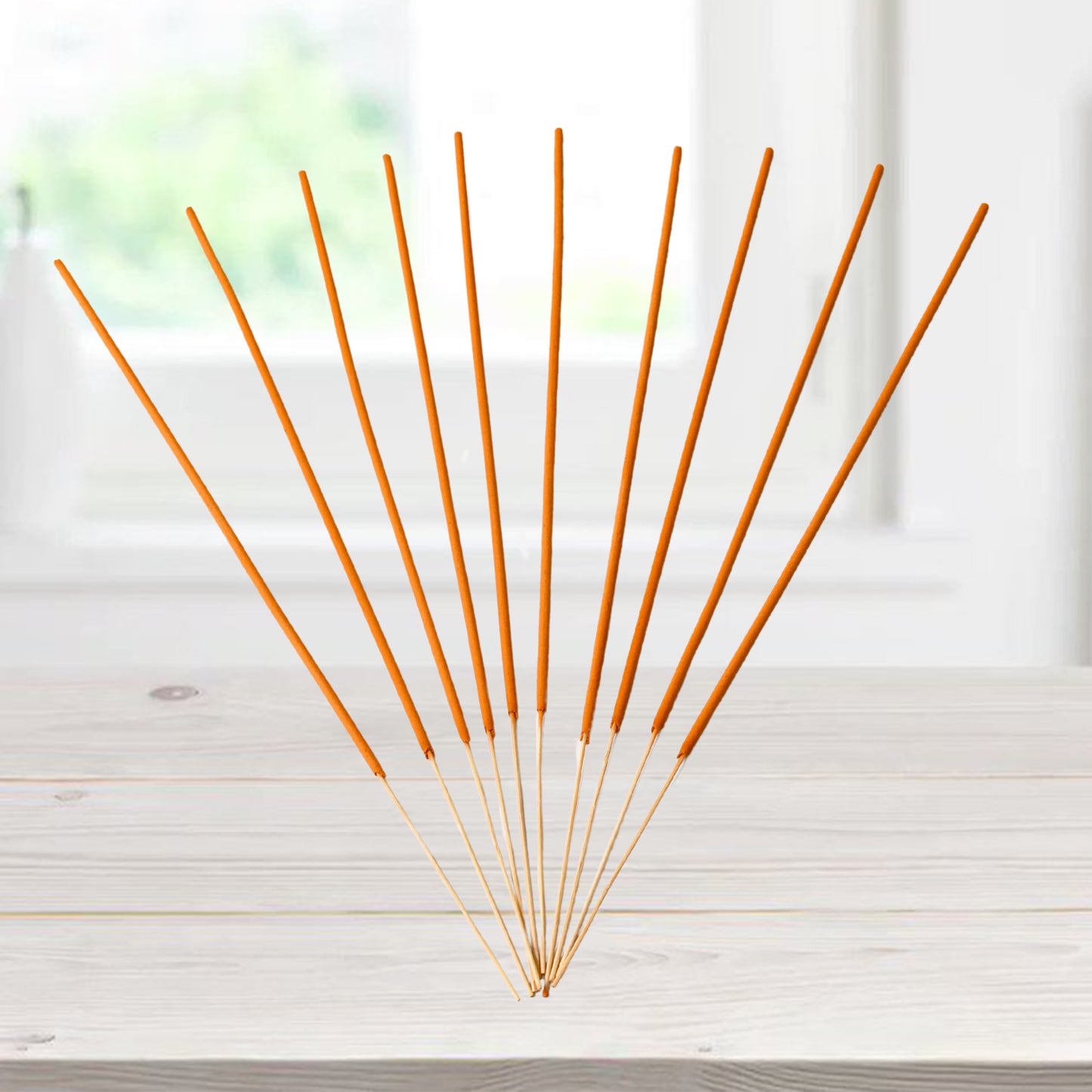 Wukusy herbal mosquito agarbatti sticks in a packet of 10, natural incense sticks for mosquito repellent, health care product