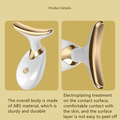 Wukusy neck face massager and wrinkle removal tool for firming and reducing neck and facial wrinkles, 1 piece.