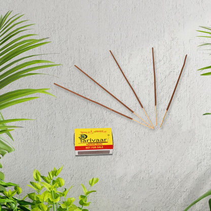 Wukusy Orchid Flavour Incense Sticks Agarbatti packet with 90g and matches, used for health care and aromatic ambiance.