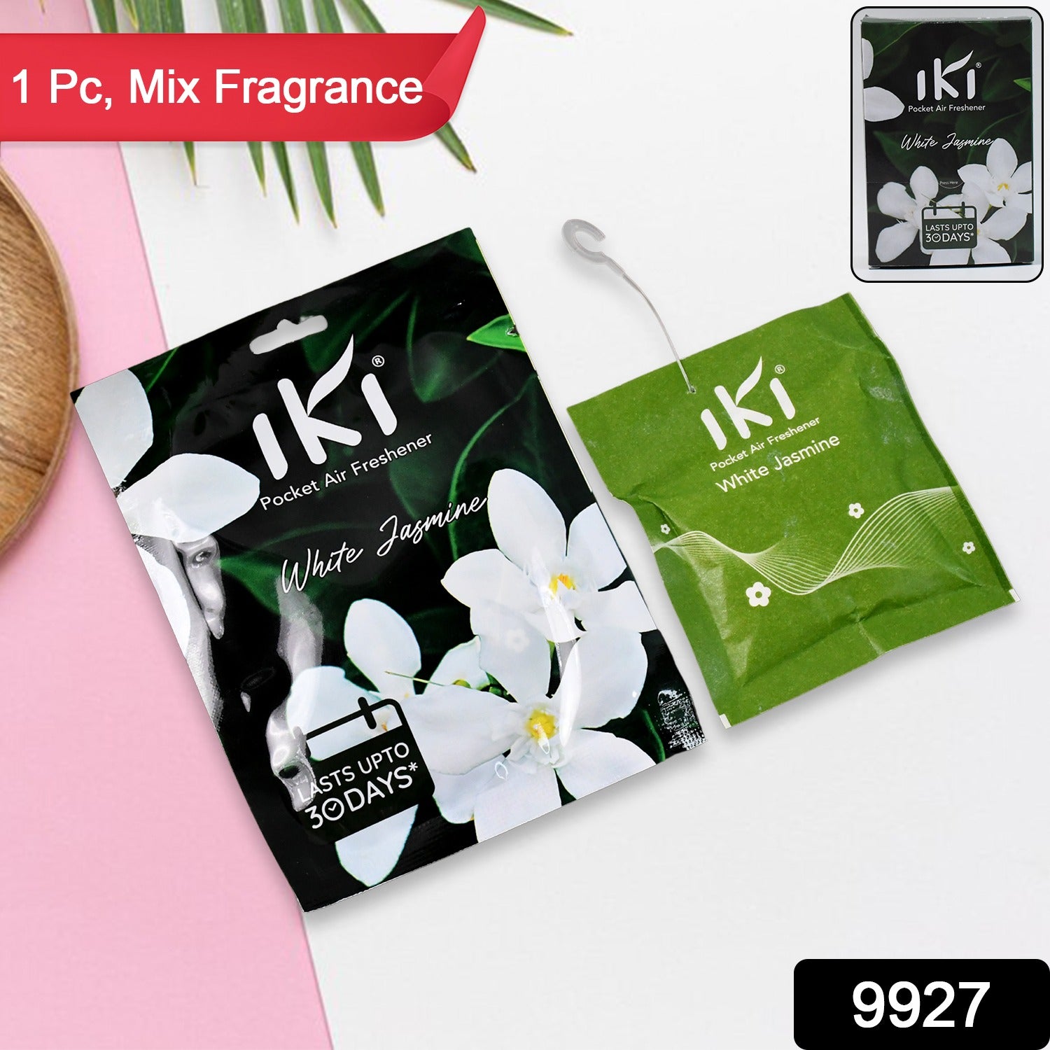 Wukusy Pocket Air Freshener Mix Flevar fragrance, 10g, small health care product for freshening spaces.