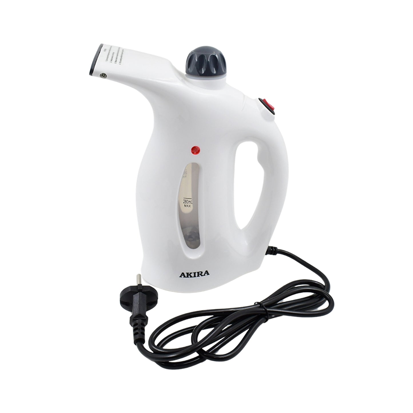 Wukusy portable handheld garment and facial steamer for health care, compact device for steaming clothes and facial skin.