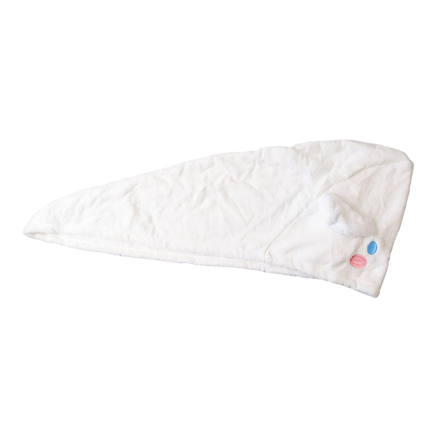 Wukusy premium soft microfiber hair drying towel wrap with button, designed for gentle hair drying and comfortable fit.