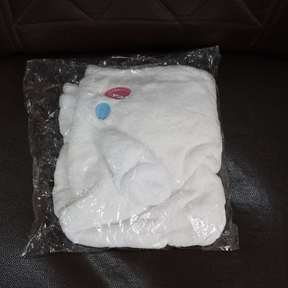 Wukusy premium soft microfiber hair drying towel wrap with button, designed for gentle and efficient hair drying.