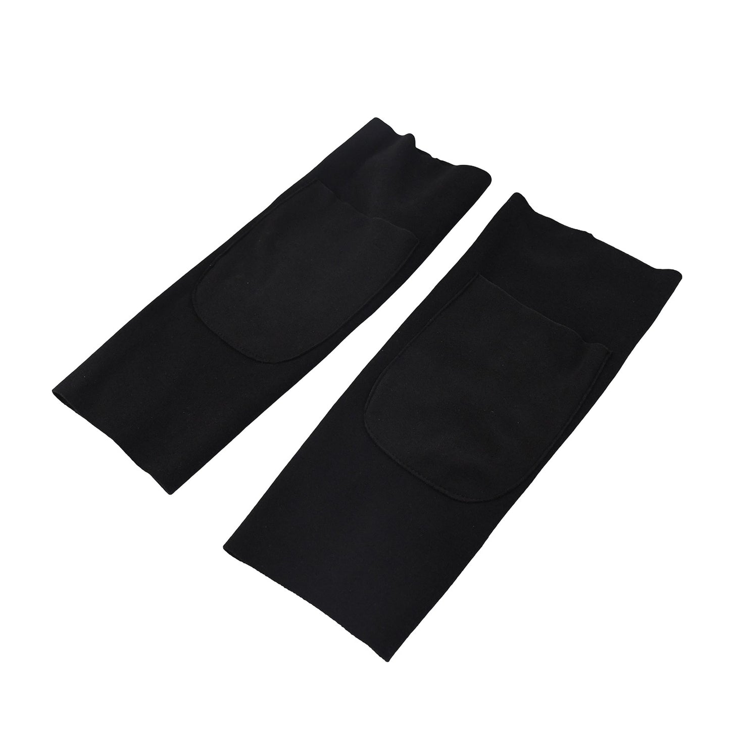 Wukusy protective health care arm sleeves with padded elbows, safety work arm covers, and elastic cuffs for arm protection.