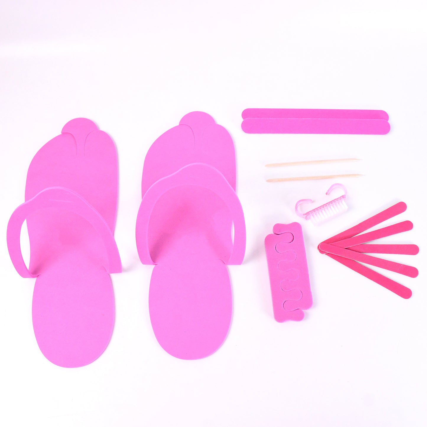 Wukusy professional salon pedicure kit with 13 health care pedicure tools for foot care and grooming.