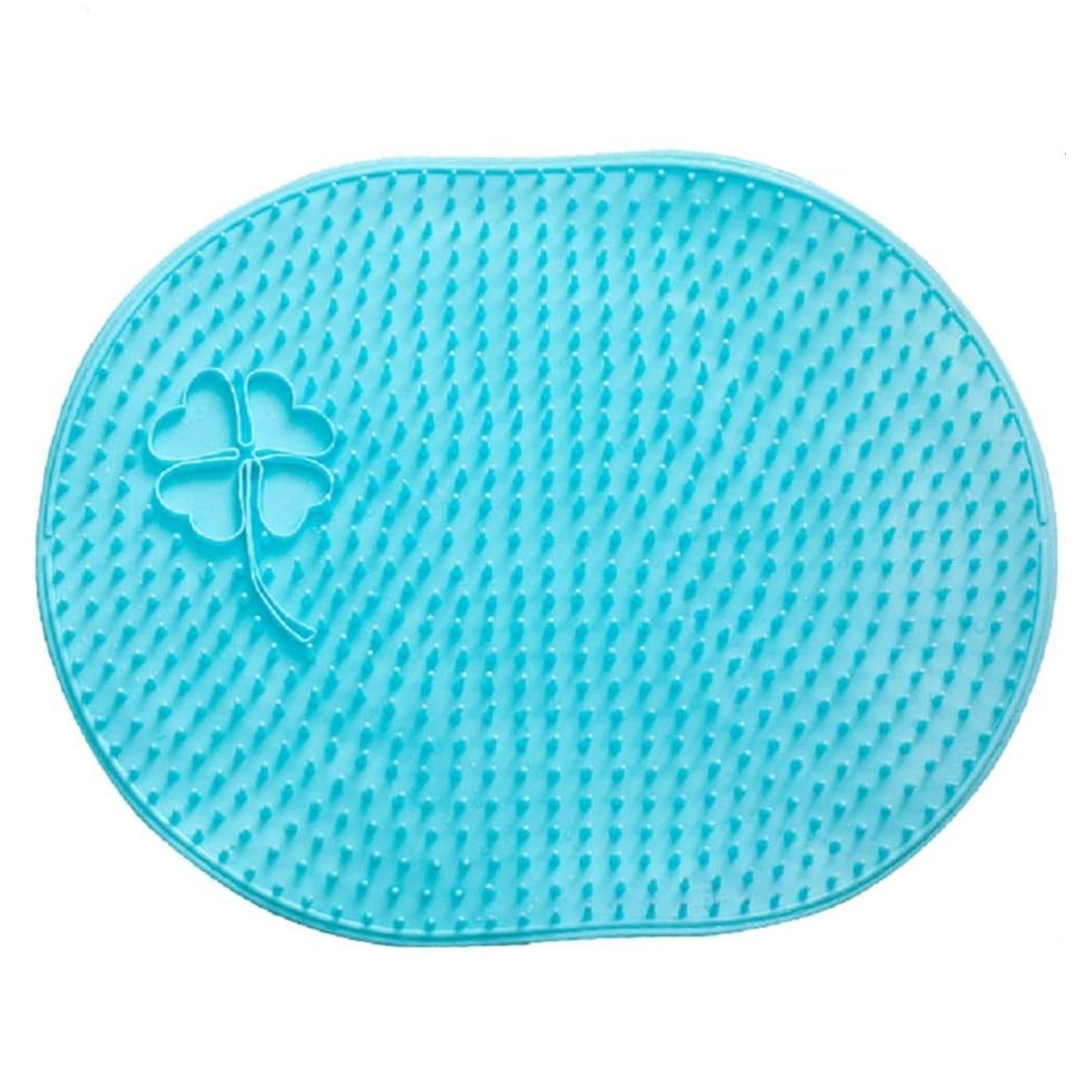 Wukusy silicone bath massage cushion with suction cup, waterproof health care product, designed for comfortable bath relaxation.