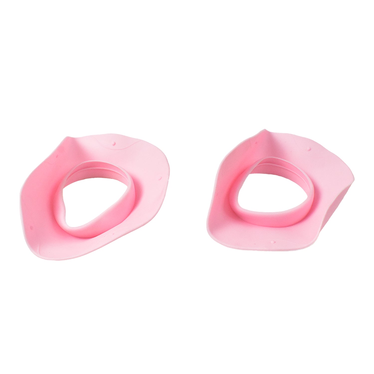 Wukusy silicone wrist bands for face washing, 2-pack in mixed colors, durable health care accessories for skincare routines.