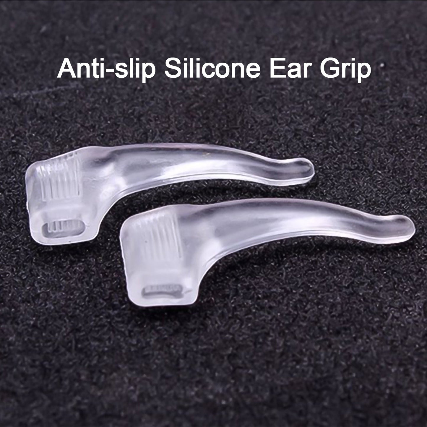 Wukusy soft silicone glasses ear hooks, anti-slip eyeglasses accessories, designed for comfortable and secure fit in health care.
