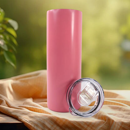 Wukusy stainless steel travel mug, 600ml capacity, with a sleek design for hot and cold beverages on the go.