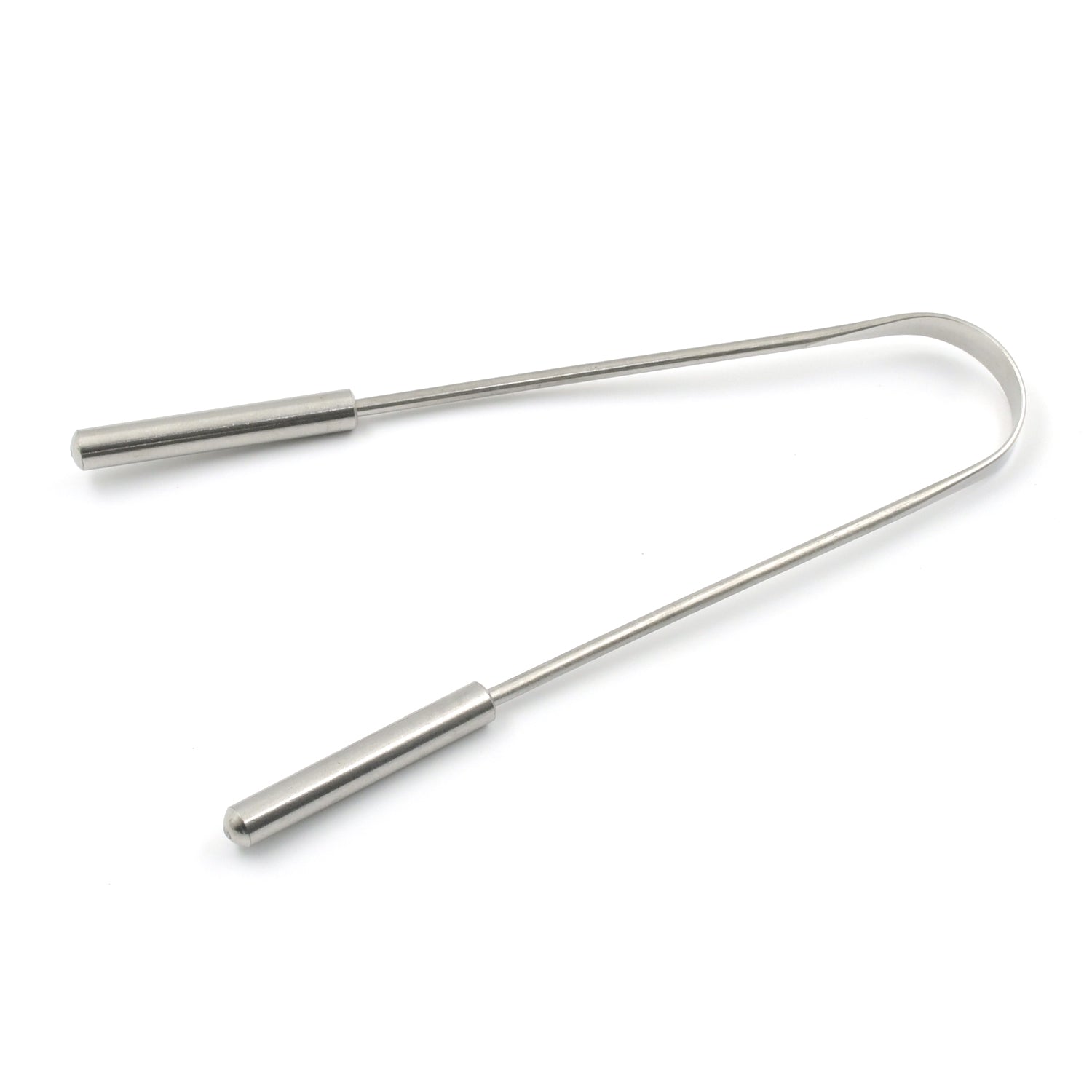 Steel copper tongue cleaner for kids and adults by Wukusy, designed to remove bacteria and freshen breath.