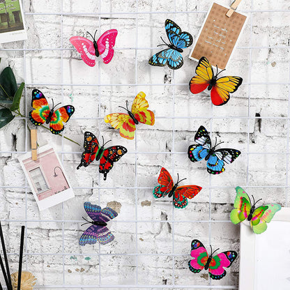 Wukusy Butterfly 3D Night Lamp, a home decor piece with 3D illusion design, ideal for drawing room or lobby ambiance.