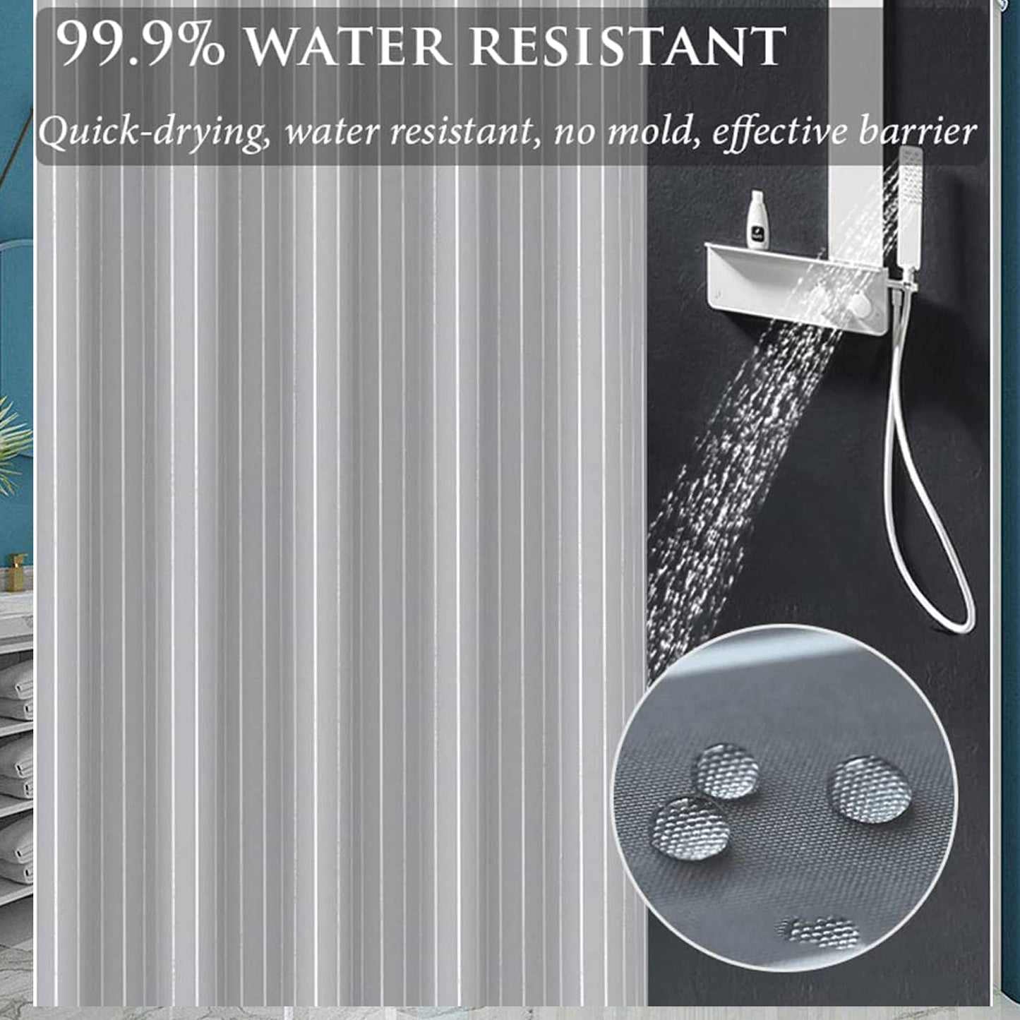 Wukusy solid 1-piece door curtain in mixed sizes, home decor, 1kg weight, lightweight fabric for stylish interior partitioning