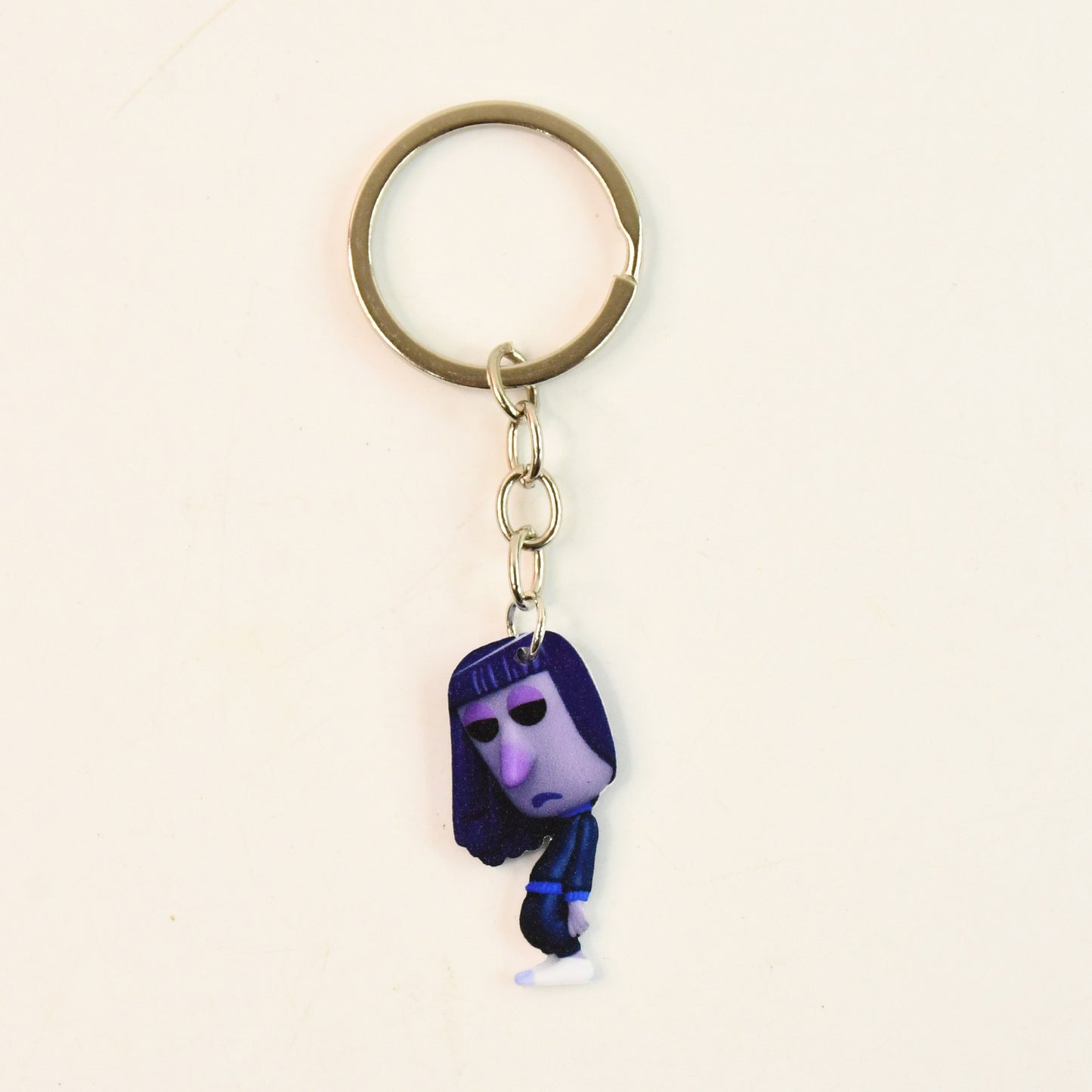 Big size cartoon-themed character keychain by Wukusy, featuring colorful design, perfect as a fun home decor accessory.