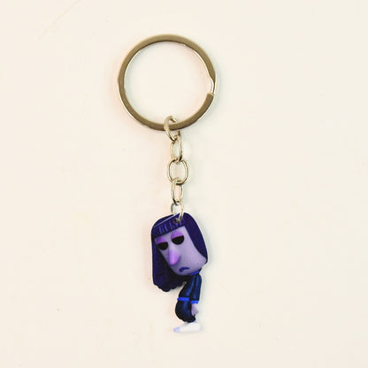 Big size cartoon-themed character keychain by Wukusy, featuring colorful design, perfect as a fun home decor accessory.