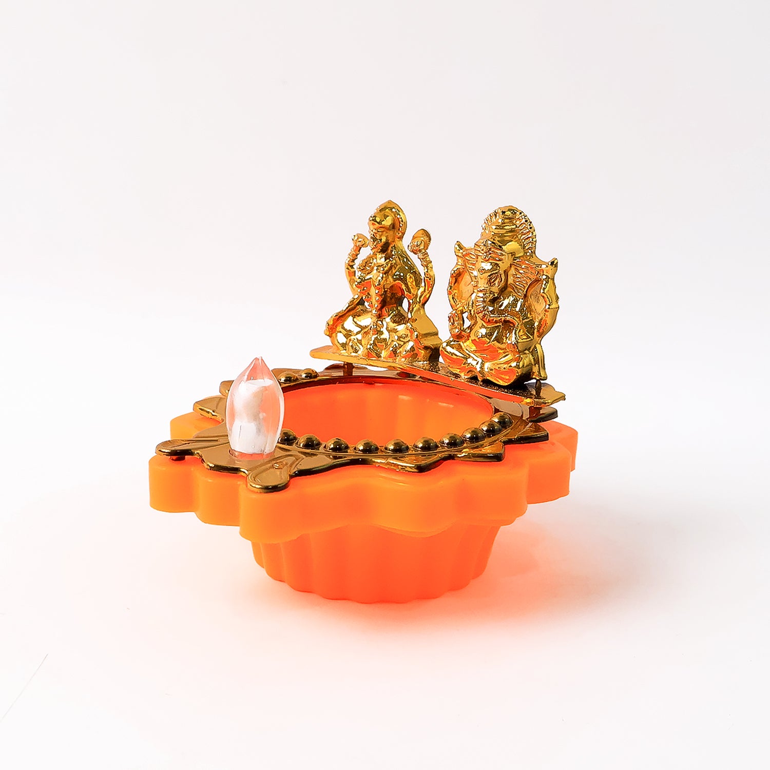 Decorative Water Sensor LED Diya from Wukusy, a home decor piece with a water sensor and LED lighting, in a traditional diya style.