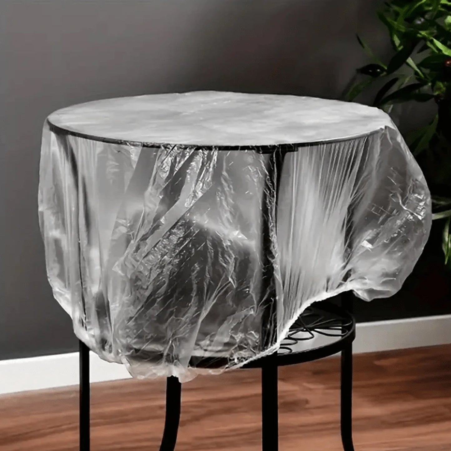 Wukusy home decor thick disposable dust-proof plastic furniture cover, large size, protects furniture from dust and dirt