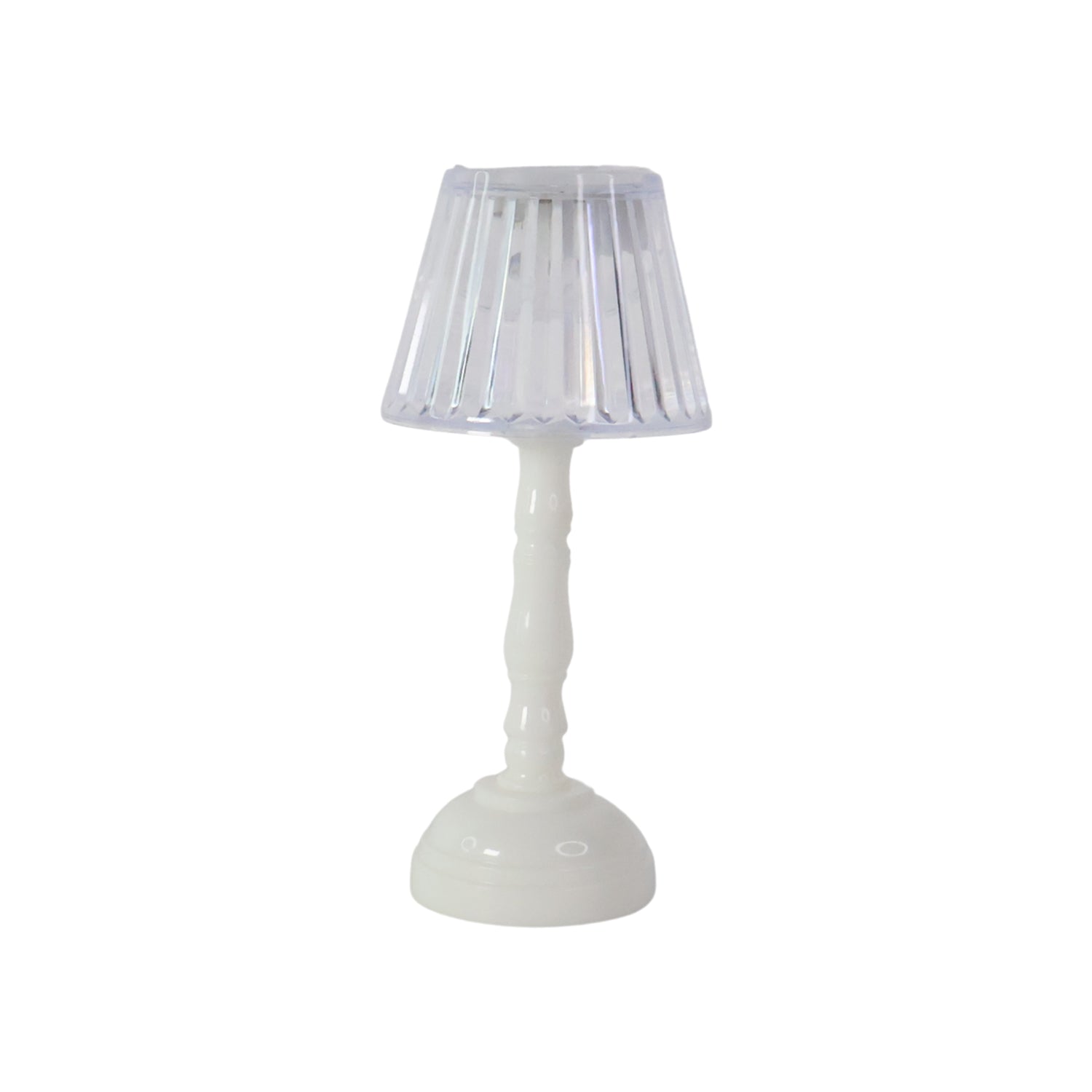 Set of four Wukusy LED crystal table lamps, elegant home decor with sparkling crystal accents and warm lighting.