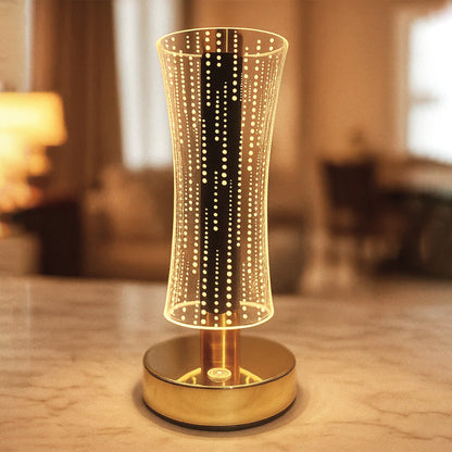 Luxury crystal table lamp by Wukusy, featuring elegant design and clear crystal accents, ideal for sophisticated home decor.