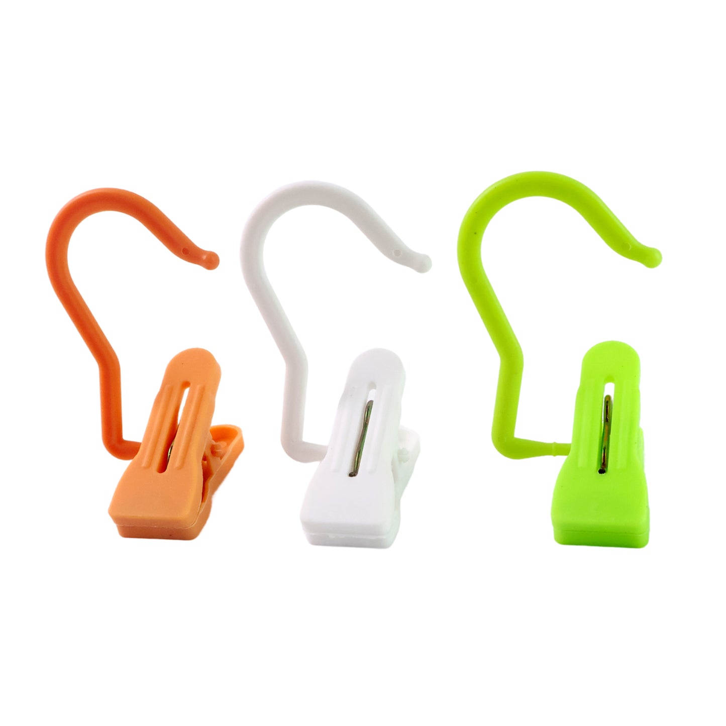 Wukusy multipurpose hanging hook clip in mix colors, ideal for home decor and organizing items efficiently.