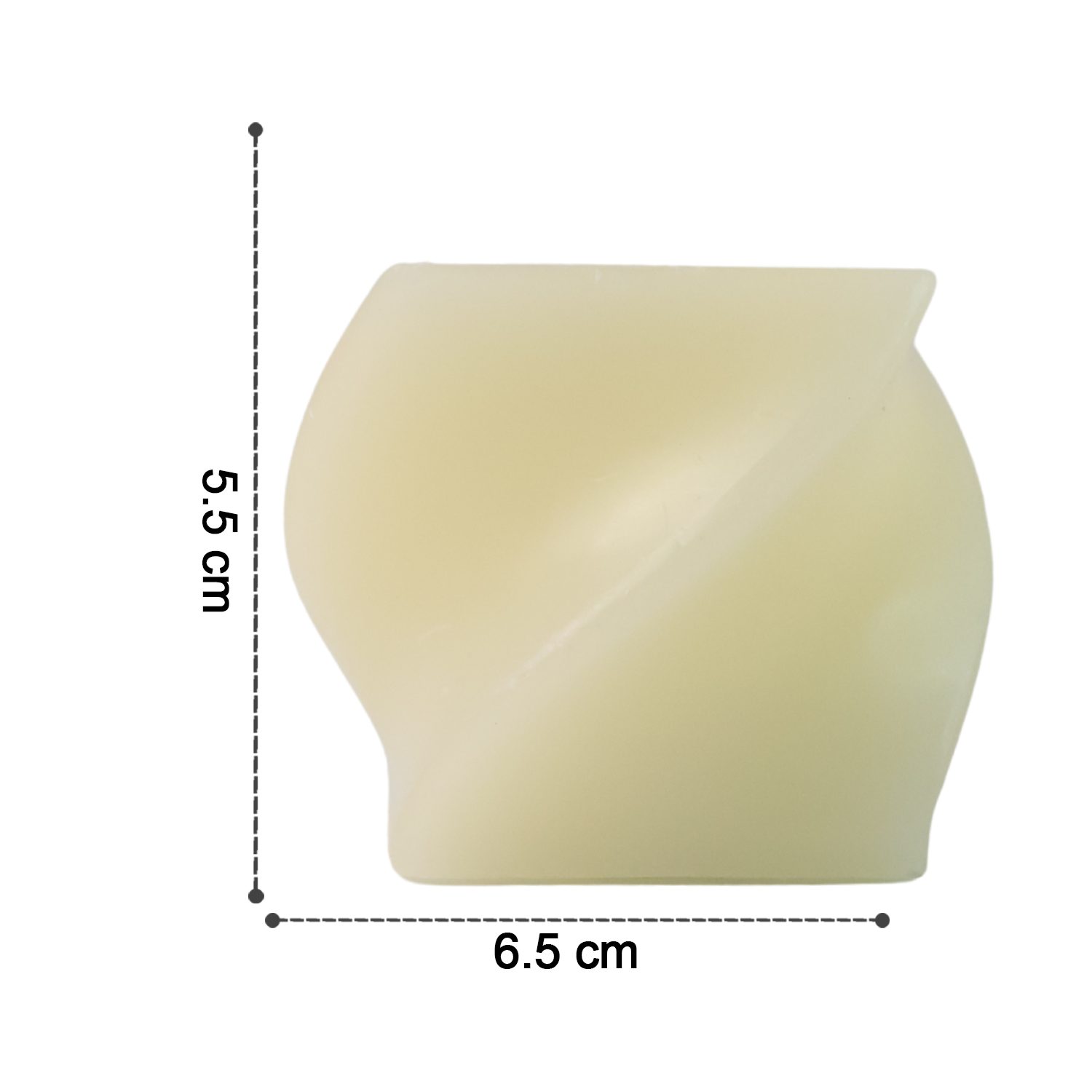 Set of 6 Wukusy LED flameless decorative candles in square tealight lamp shapes for home decor.