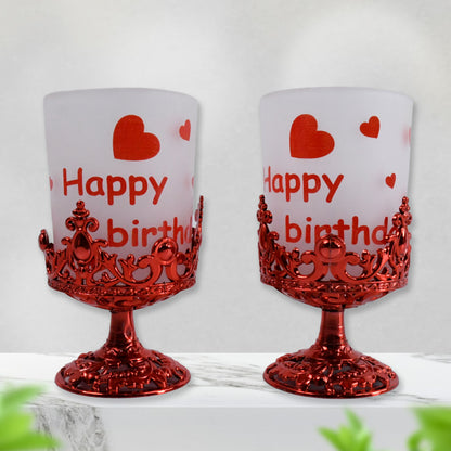 Wukusy tealight holder set with stylishly shaped plastic candle diya stands, featuring beautiful mixed designs for home decor.