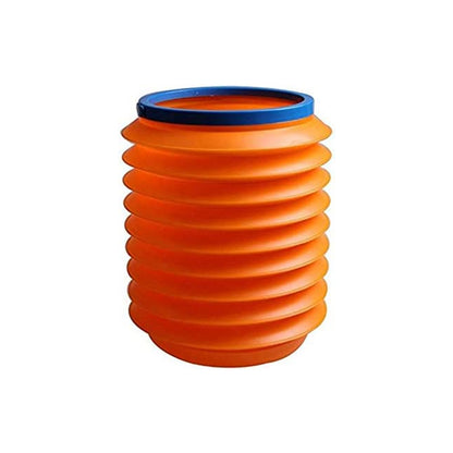 Wukusy foldable storage bucket and water container, versatile dustbin for home, car, and kitchen use, made of durable plastic.