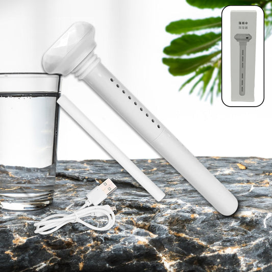 Wukusy mini portable USB humidifier for car and home, ultrasonic cool mist, compact design, ideal for travel, bedroom, or office use