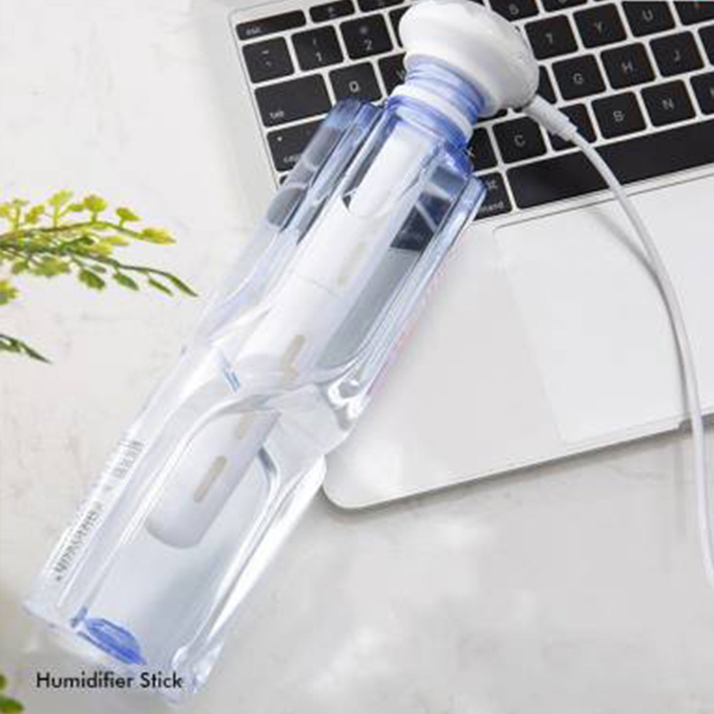 Wukusy mini portable USB humidifier for car and bedroom, ultrasonic cool mist, quiet operation, ideal for travel and home use.