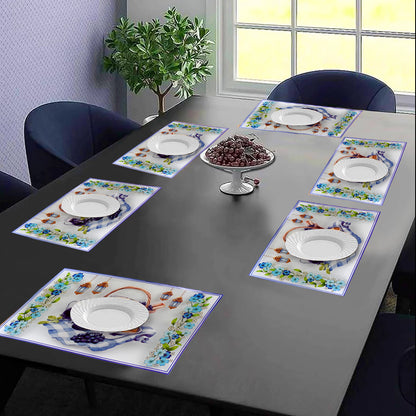 Wukusy 1087 table placement for dining table, home improvement accessory, durable and practical for dining room decor.