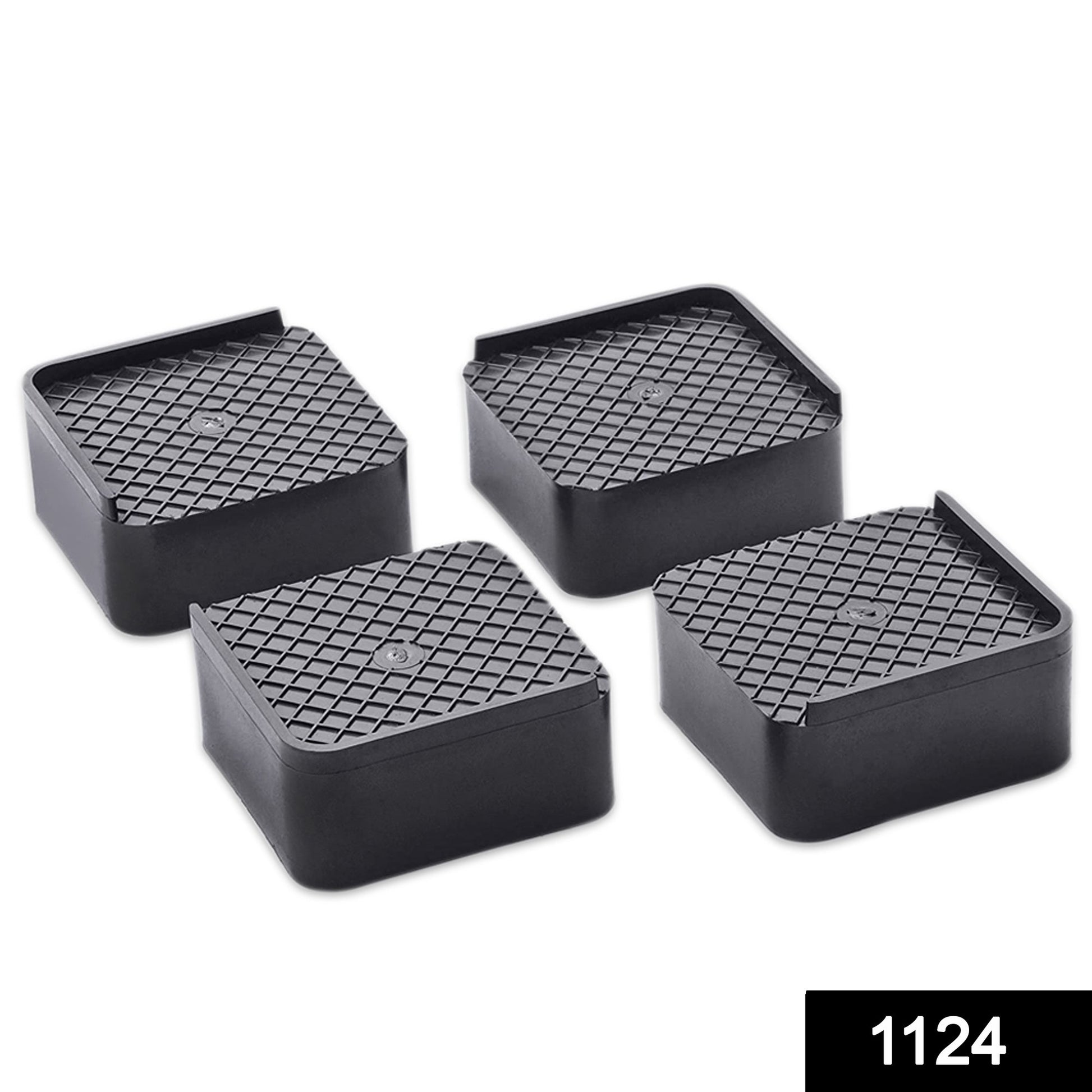 Set of 4 Wukusy heavy-duty cupboard, refrigerator, and sofa base stands for home improvement, durable and multipurpose.