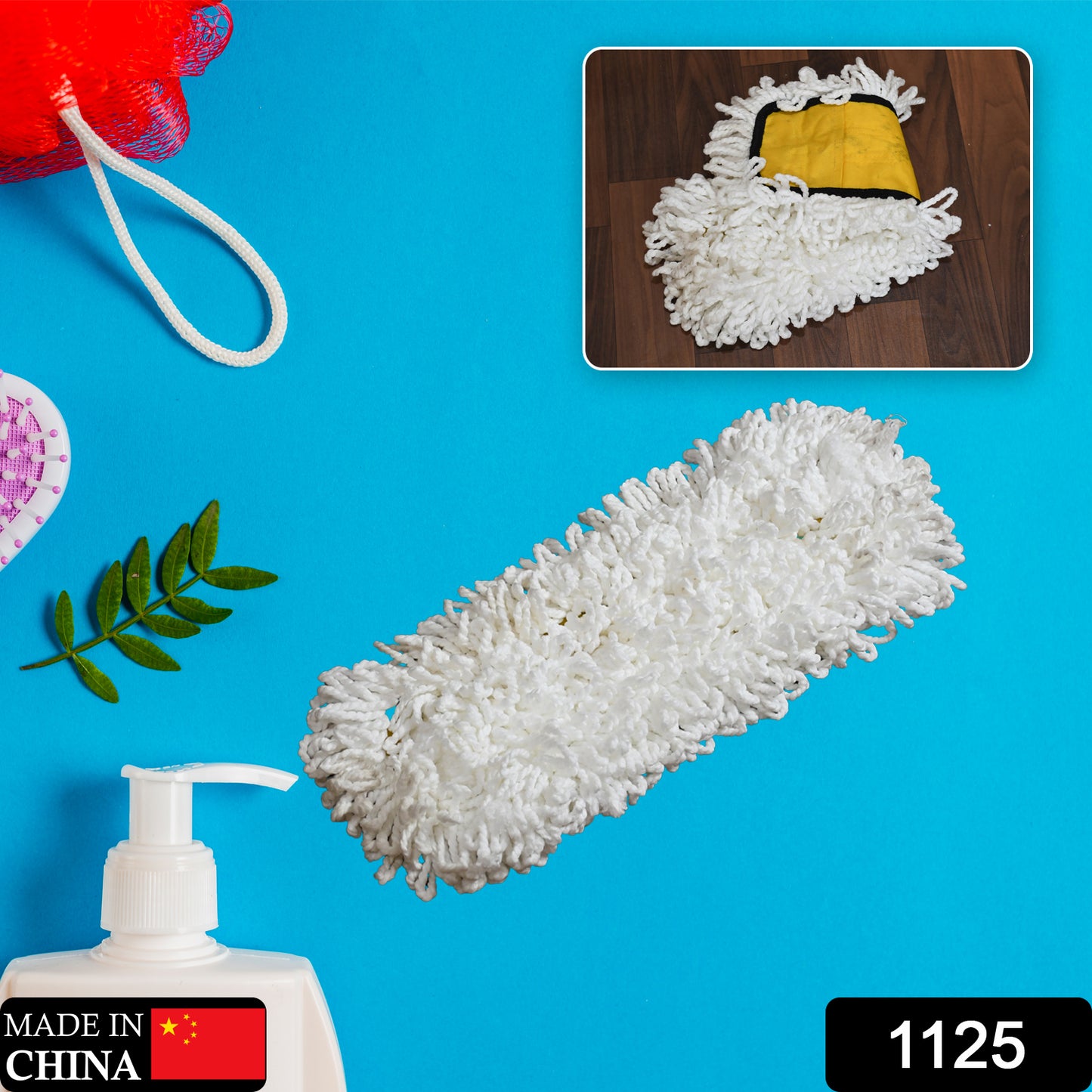 Wukusy Dust Mop Refill, 50cm x 20cm replacement mop head for home cleaning, suitable for dust mops.