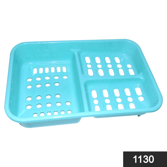 Wukusy 1130 3-in-1 soap keeping plastic case for bathroom use, compact bathroom organization and soap storage solution