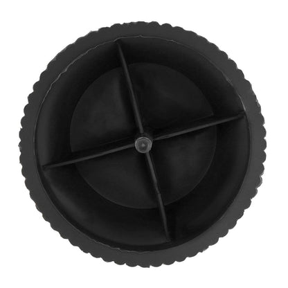 Set of four Wukusy multi-purpose round plastic legs and stands for home improvement projects, suitable for furniture or fixtures.