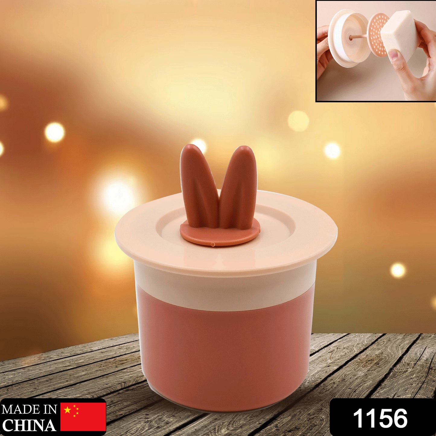 Wukusy facial cleanser foam cup for rich foam, portable skincare tool for face wash, white plastic facial foam maker cup.